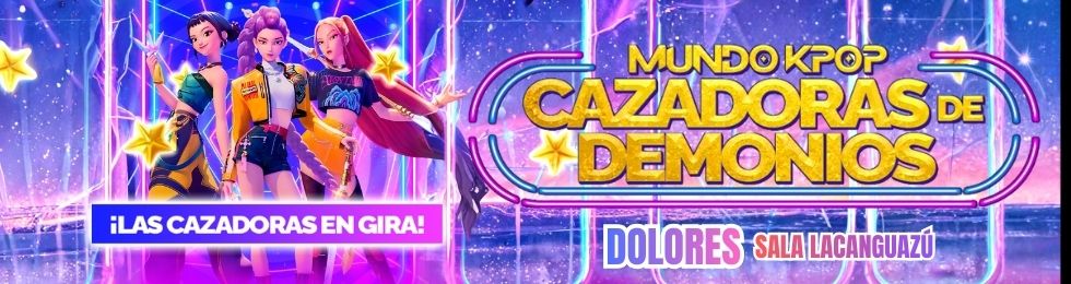 Capa MUNDO KPOP CAZADORAS DE DEMONIOS (INFANTIL) EN DOLORES