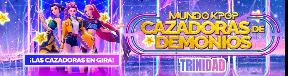 Capa MUNDO KPOP CAZADORAS DE DEMONIOS (INFANTIL) EN TRINIDAD