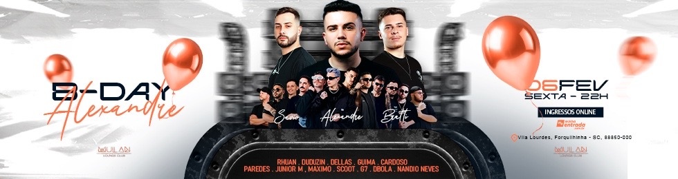 Capa BDAY ALEXANDRE / MULAN