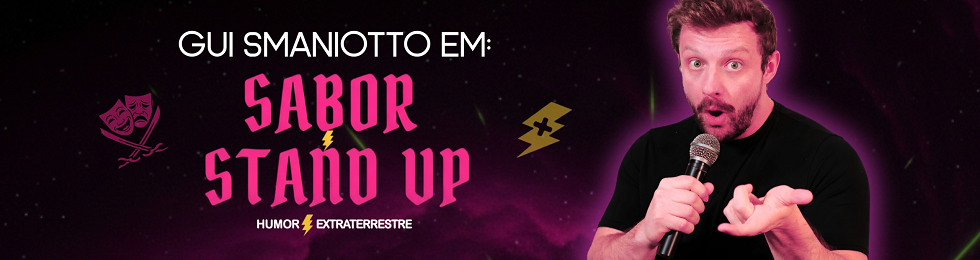 Capa GUI SMANIOTTO -  SHOW SABOR STAND UP
