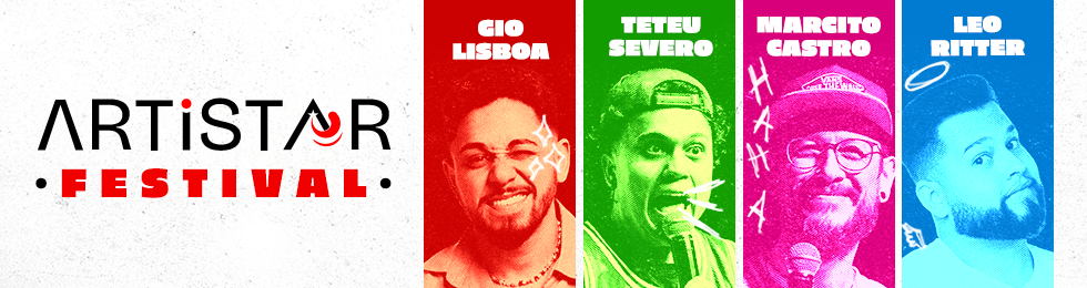 Capa ARTISTAR SHOW - GIO LISBOA, MARCITO CASTRO, TETEU SEVERO E LéO RITTER