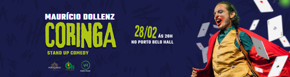 Capa MAURíCIO DOLLENZ EM: O CORINGA / STAND UP COMEDY