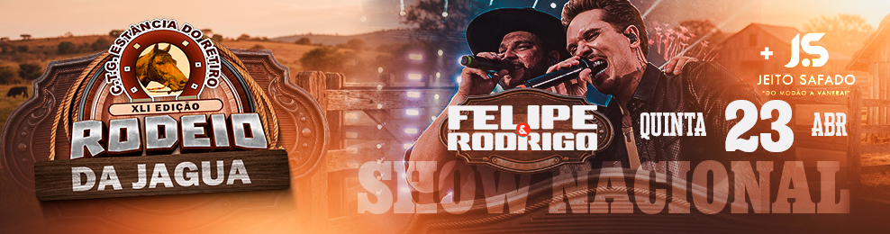 Capa 23/04 / CTG ESTâNCIA DO RETIRO - 41 RODEIO DA JAGUA