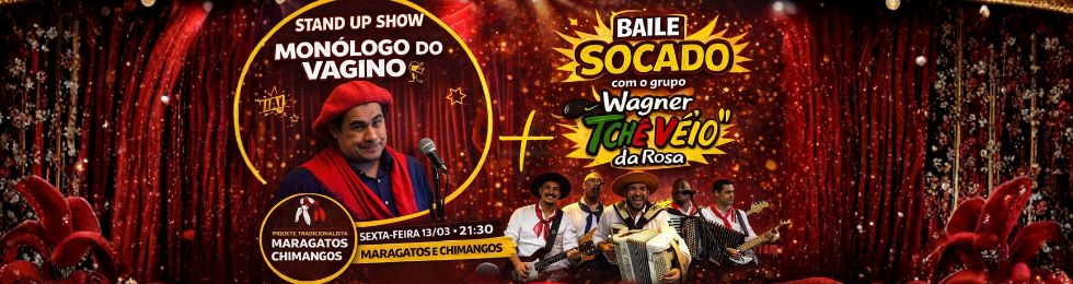 Capa STAND UP SHOW MONOLOGO DO VIGINO