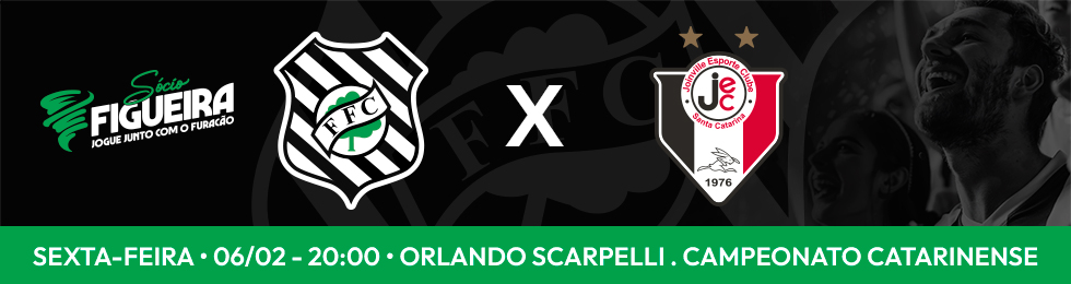 Capa FIGUEIRENSE X JOINVILLE CAMPEONATO CATARINENSE 2026