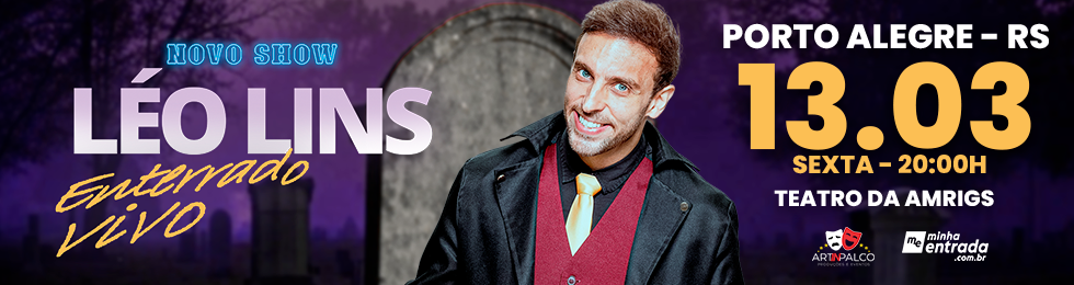 Capa LEO LINS ENTERRADO VIVO EM PORTO ALEGRE
