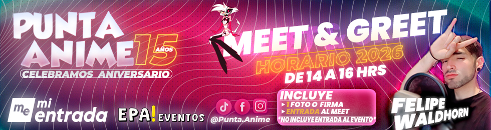 Capa MEET AND GREET FELIPE WALDHORN - PUNTA ANIME 2026