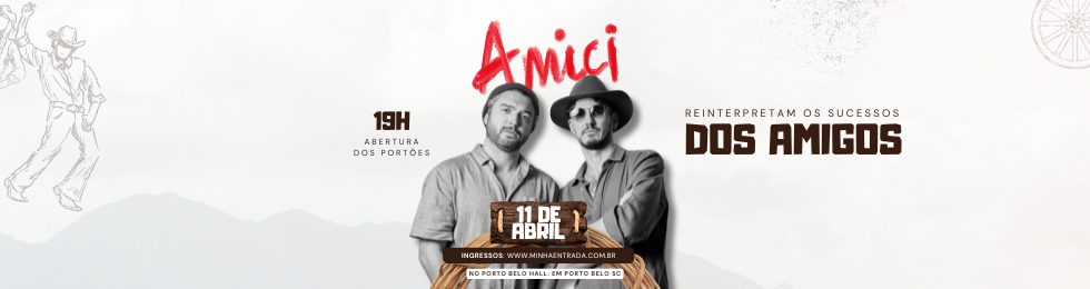 Capa AMICI / REINTERPRETAM OS SUCESSOS DOS AMIGOS