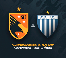 Miniatura SANTA CATARINA X AVAI / CAMPEONATO CATARINENSE 2026