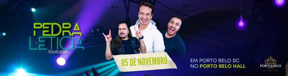 Capa PEDRA LETÍCIA - TOUR 2026