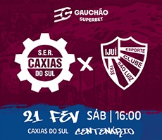 Miniatura SER CAXIAS X SAO LUIZ - TROFEU FARROUPILHA 2026