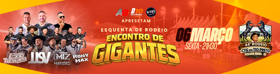Capa ESQUENTA DE RODEIO - ENCONTRO DE GIGANTES / CTG DO TIO PRETO