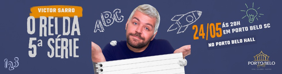 Capa VíTOR SARRO / O REI DA 5A SéRIE