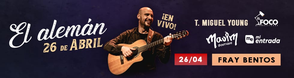 Capa SHOW: EL ALEMÁN EN FRAY BENTOS