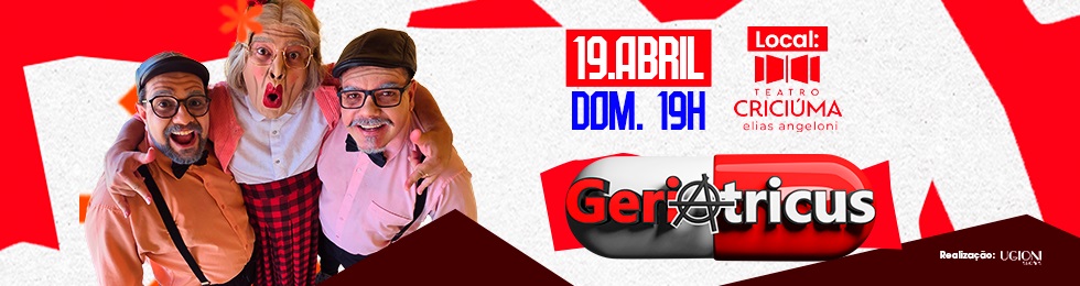 Capa GERIATRICUS NO TEATRO ELIAS ANGELONI