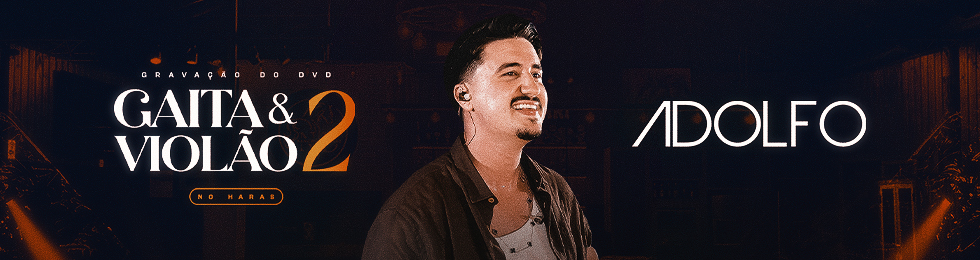 Capa GRAVAÇÃO DO DVD GAITA E VIOLÃO 2 - ADOLFO