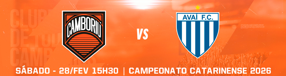Capa CAMBORIÚ X AVAÍ 28/02