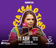 Miniatura IVANGÉLICA EM: ELA TEM O TINO