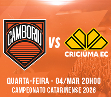 Miniatura CAMBORIÚ X CRICIÚMA