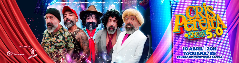 Capa CRIS PEREIRA PONTO SHOW  5.0 EM TAQUARA