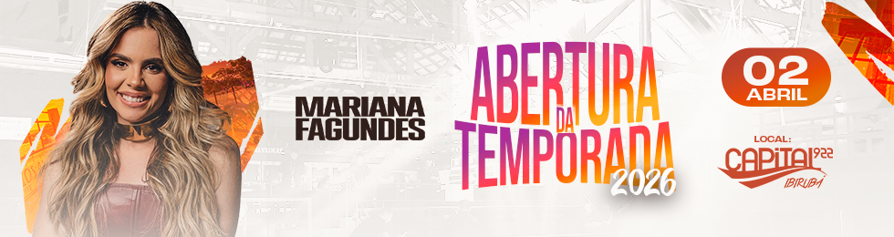 Capa MARIANA FAGUNDES - ABERTURA DA TEMPORADA 2026