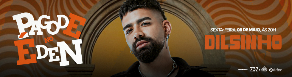 Capa PAGODE NO EDÉN COM DILSINHO