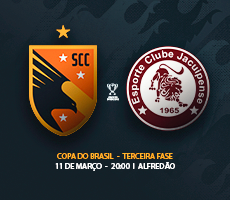 Miniatura SANTA CATARINA X JACUIPENSE - COPA DO BRASIL - TERCEIRA FASE
