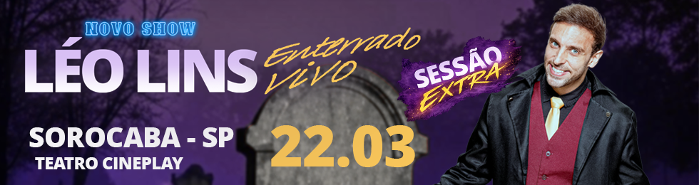Capa LÉO LINS - ENTERRADO VIVO EM SOROCABA