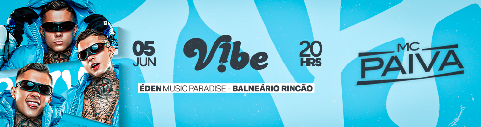 Capa MC PAIVA NO EDEN / VIBE FESTIVAL EDIÇÃO EDEN MUSIC PARADISE
