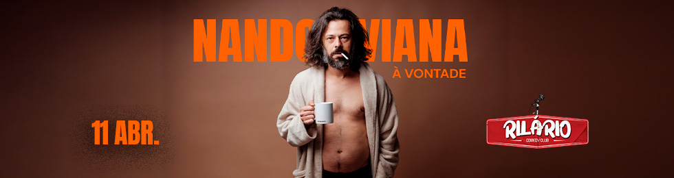 Capa NANDO VIANA - A VONTADE EM TUBARÃO EM TUBARÃO