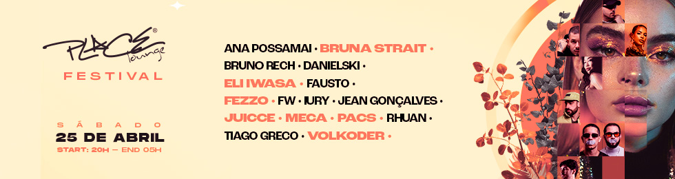 Capa PLACE LOUNGE FESTIVAL 2026