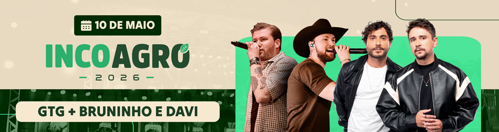 Capa 10/05 - 2º INCOAGRO IÇARA FEIRA E FESTA / BRUNINHO E DAVI