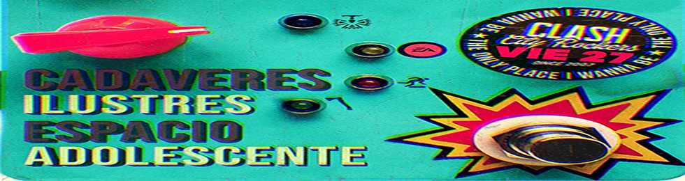 Capa CADAVERES ILUSTRES - ESPACIO ADOLESCENTE