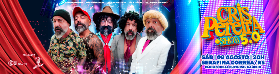 Capa CRIS PEREIRA PONTO SHOW 5.0 EM SERAFINA CORREA