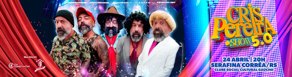 Capa CRIS PEREIRA PONTO SHOW 5.0 EM SERAFINA CORREA
