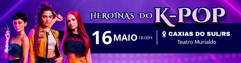 Capa HEROÍNAS DO KPOP NO TEATRO MURIALDO