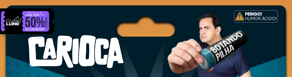 Capa CARIOCA EM CRICIÚMA/SC