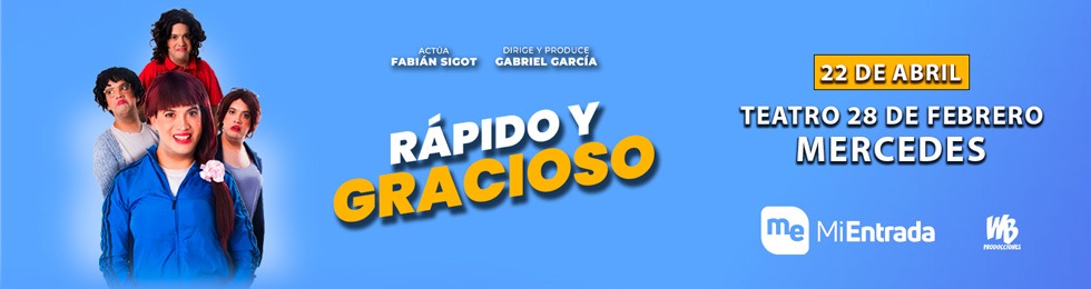 Capa RÁPIDO Y GRACIOSO - LA CARO - DE FABIAN SIGOT - MERCEDES