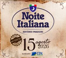 Miniatura 15/08/2026 - NOITE ITALIANA DE ANTÔNIO PRADO 44ª EDIÇÃO