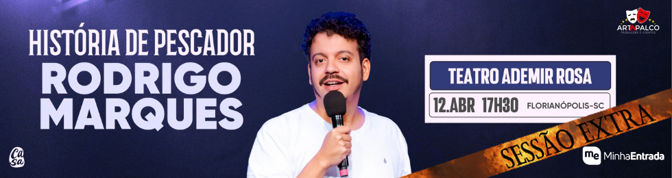 Capa SESSÃO EXTRA RODRIGO MARQUES - HISTÓRIA DE PESCADOR