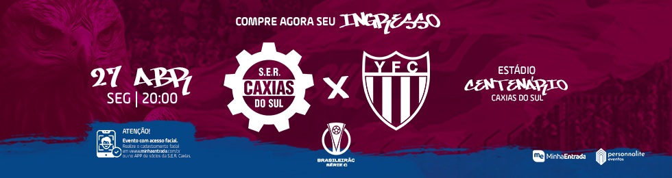 Capa SER CAXIAS X YPIRANGA - BRASILEIRAO SERIE C
