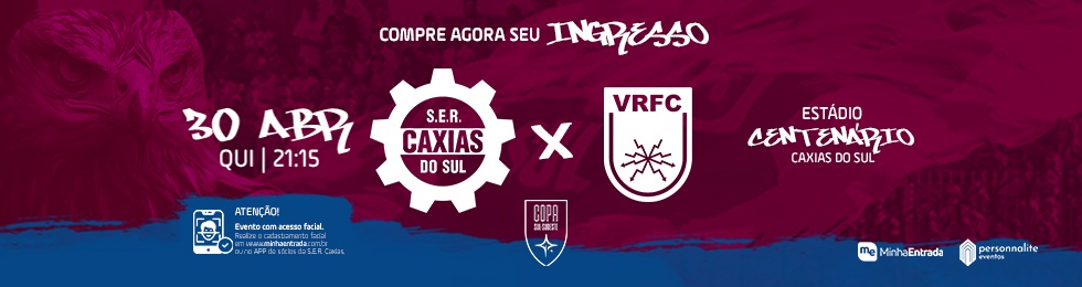 Capa SER CAXIAS X VOLTA REDONDA - COPA SUL SUDESTE