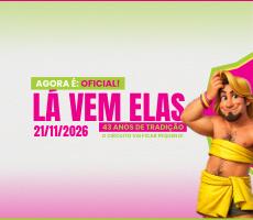 Miniatura LA VEM ELAS 43 ANOS TRADICAO