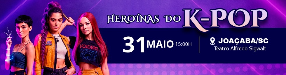 Capa HEROÍNAS DO K-POP EM JOAÇABA