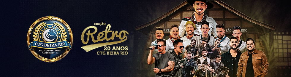 Capa XX RODEIO CRIOULO NACIONAL CTG BEIRA RIO 13/06