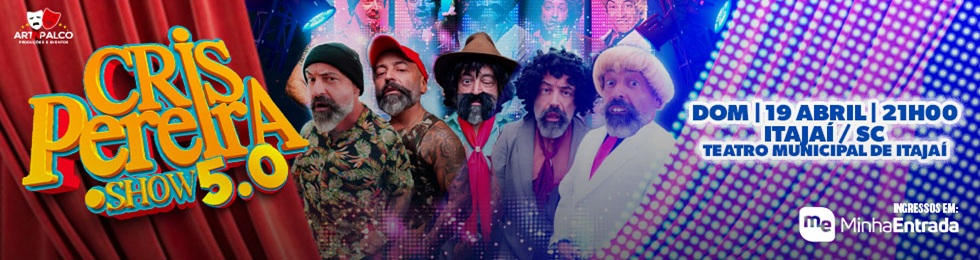 Capa SESSÃO EXTRA CRIS PEREIRA SHOW 5.0