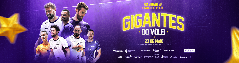 Capa GIGANTES DO VÔLEI - 2ª EDIÇÃO