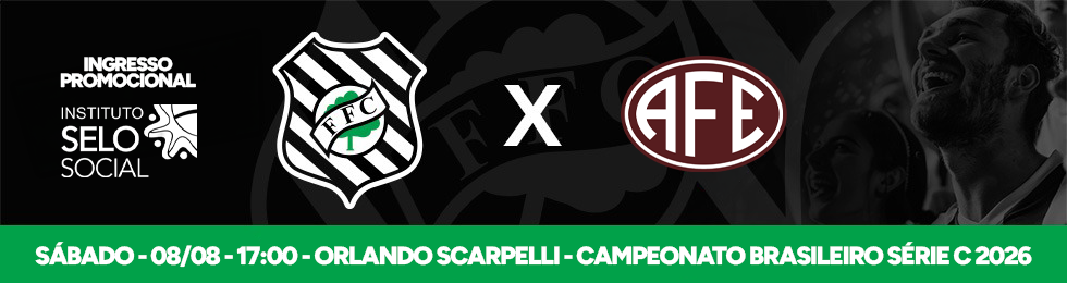 Capa FIGUEIRENSE X FERROVIÁRIA 2026