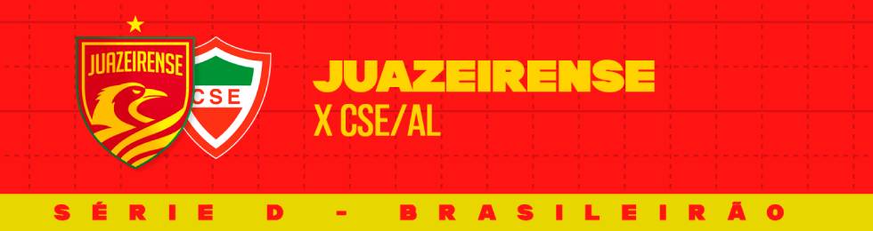 Capa JUAZEIRENSE X CSE CAMPEONATO BRASILEIRO SERIE D