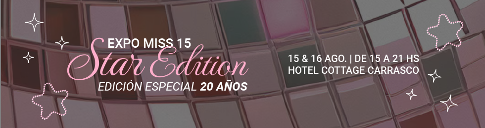 Capa EXPO MISS 15 - STAR EDITION (20 AÑOS)